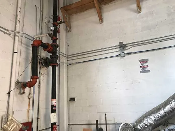 Conduit runs routed around difficult locations by Elite Electric