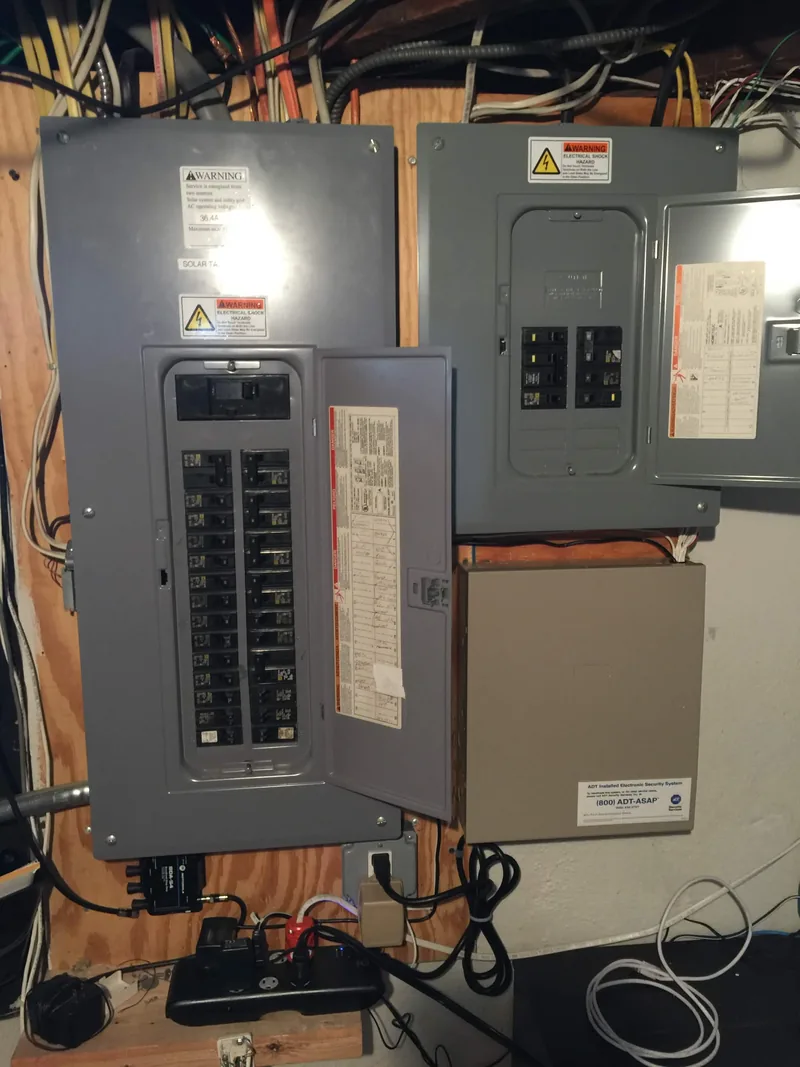 Subpanel and tie-in work by Elite Electric